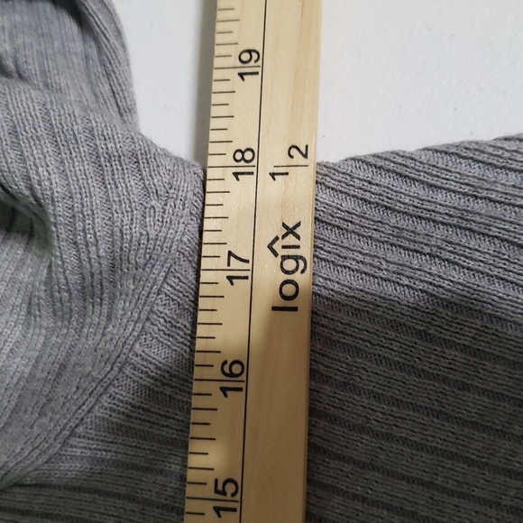 Athleta Women Solstice Wrap Cardigan XXS Gray Merino Wool Blend Balletcore Yoga - Picture 14 of 14